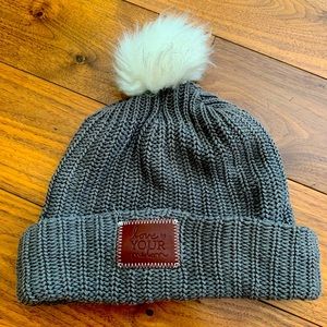 Grey Love Your Melon Beanie
